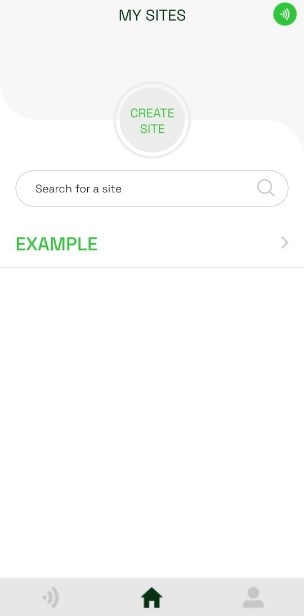 Site Management menu used to open Users